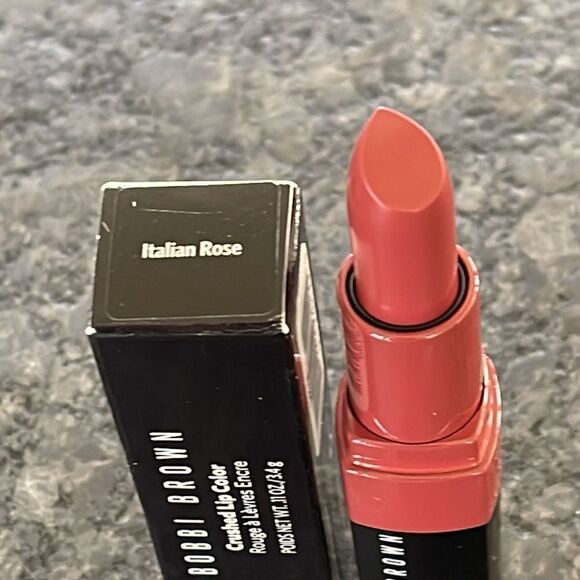 Bobbie Brown Crushed Lip Color in Italian Rose - a warm brown rose -pretty! - Picture 7 of 8